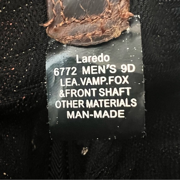 Men’s Cowboy Boots sz. 9 - Picture 3 of 3